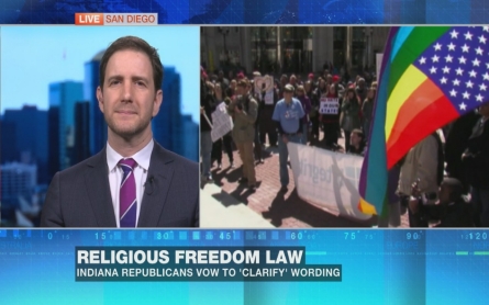 Indiana Republicans vow to ‘clarify’ wording of ‘religious freedom’ law